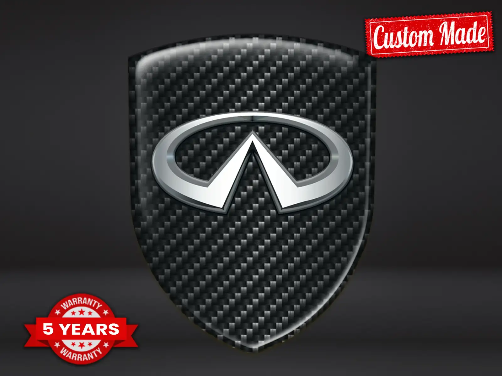 Infiniti Badge Tutte Auto Pro Max Chic Durevoli Design